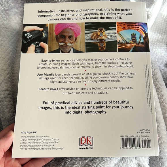 The beginner’s photography guide book brand new never used. - Picture 2 of 2